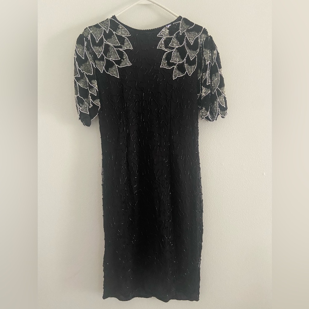 Vintage Star & Style 100% Silk Dress size 6/small